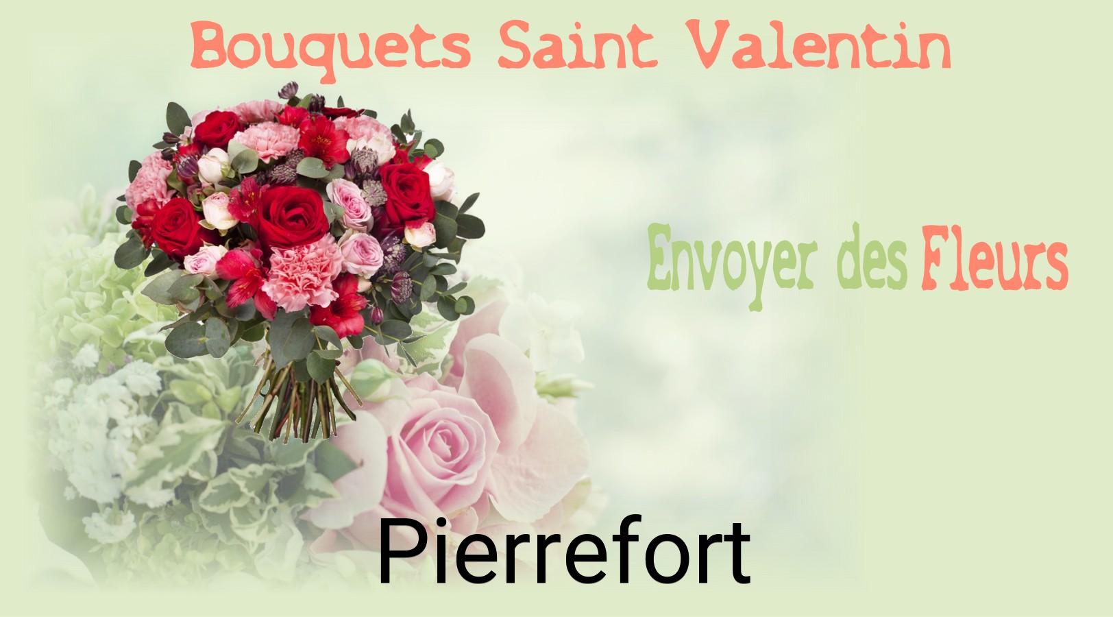 Roses de Saint-Valentin livrées à Pierrefort